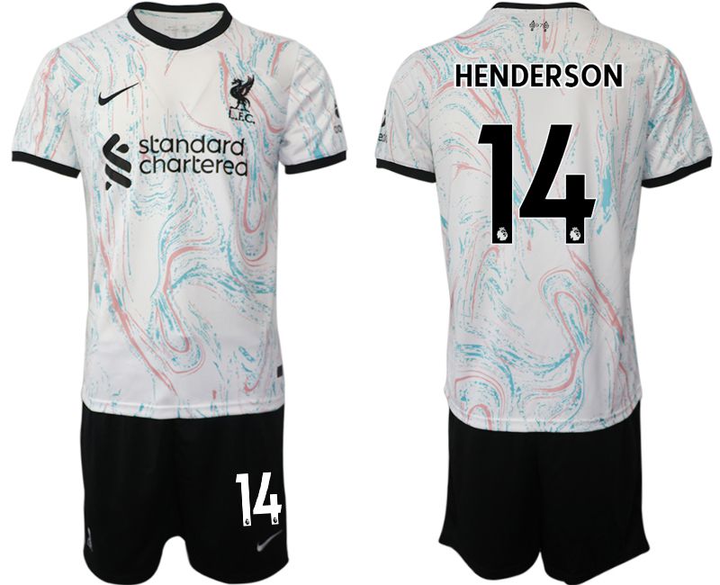 Men 2022-2023 Club Liverpool away white 14 Soccer Jersey